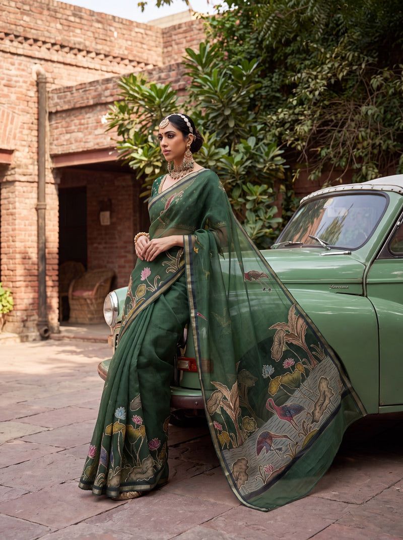 KORA SILK SAREE