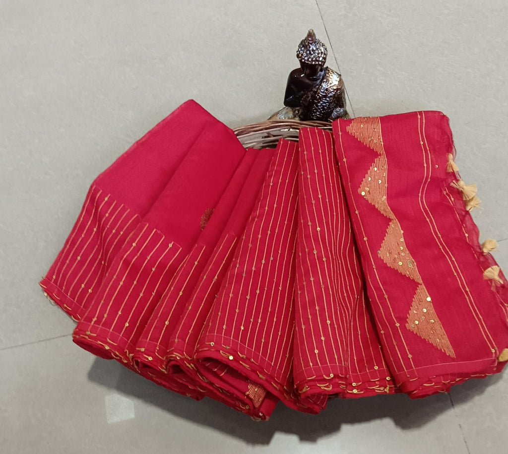 MULTICOLOR HANDLOOM SARees