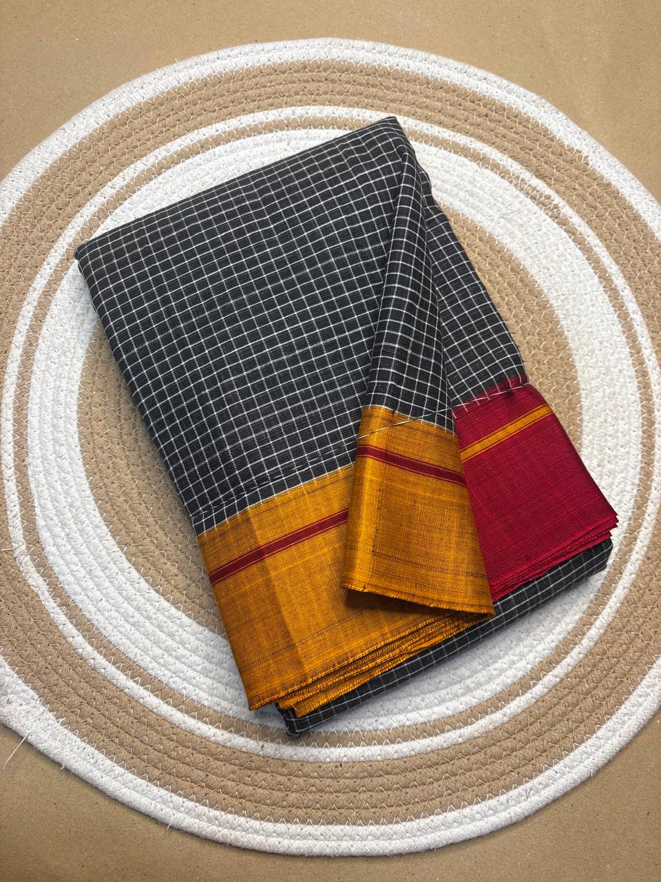 Patted anchu sarees
