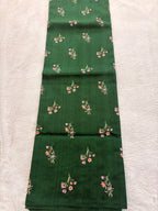 GREEN TUSSAR HANDLOOM SAREE