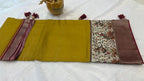 MUSTARD YELLOW SOFT SILK