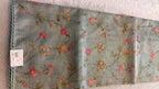 TISSUE EMBROIDERY SAREE