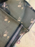GREEN KORA SILK SAREE